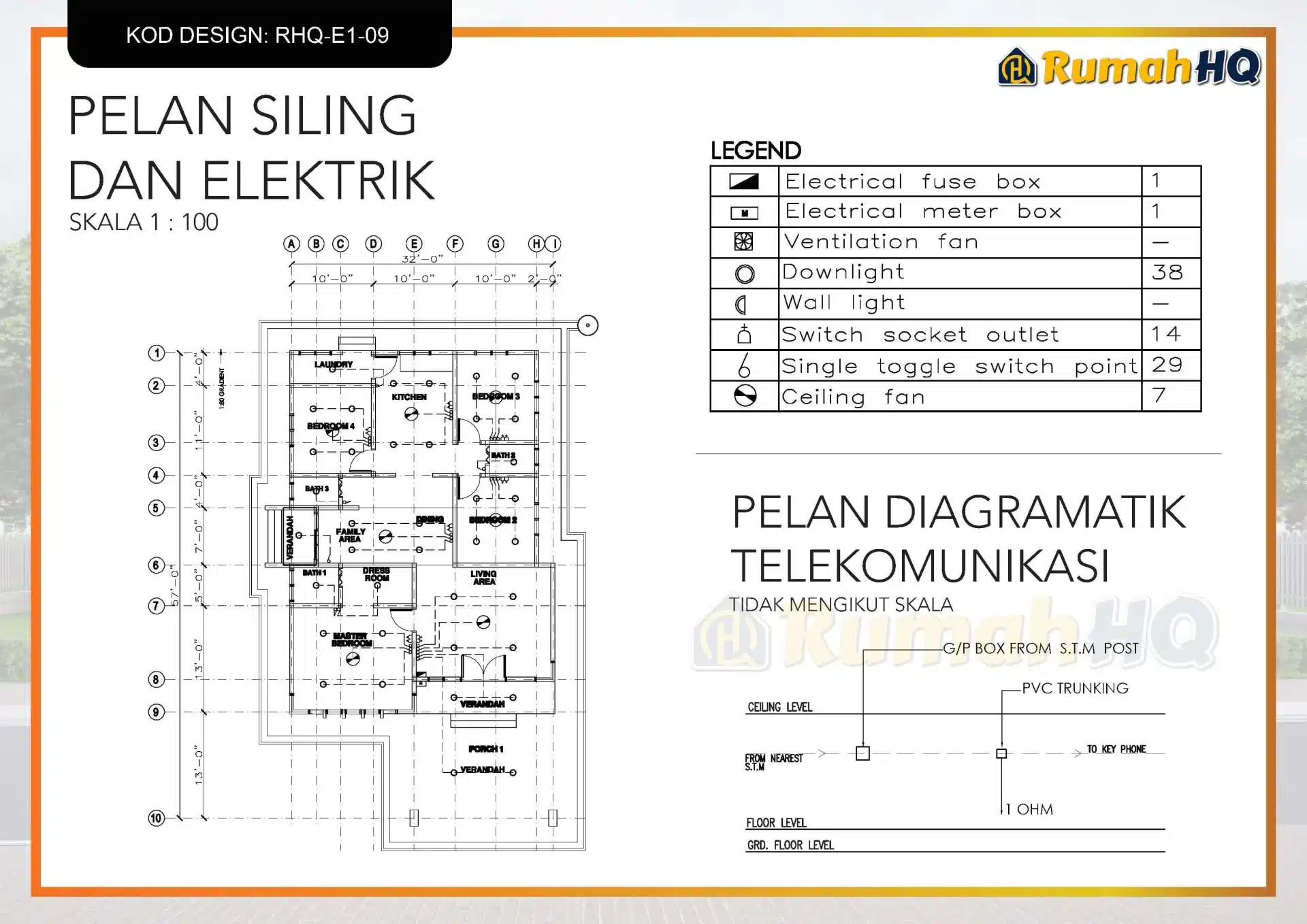 Rekabentuk Design Rumah RHQ E1 09 15