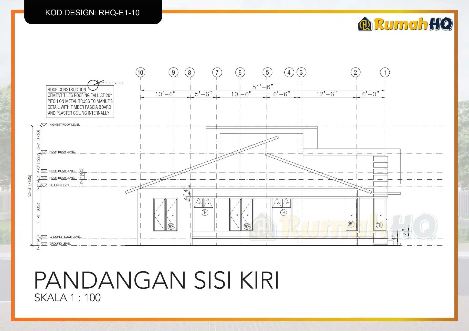 Rekabentuk Design Rumah RHQ E1 10 13