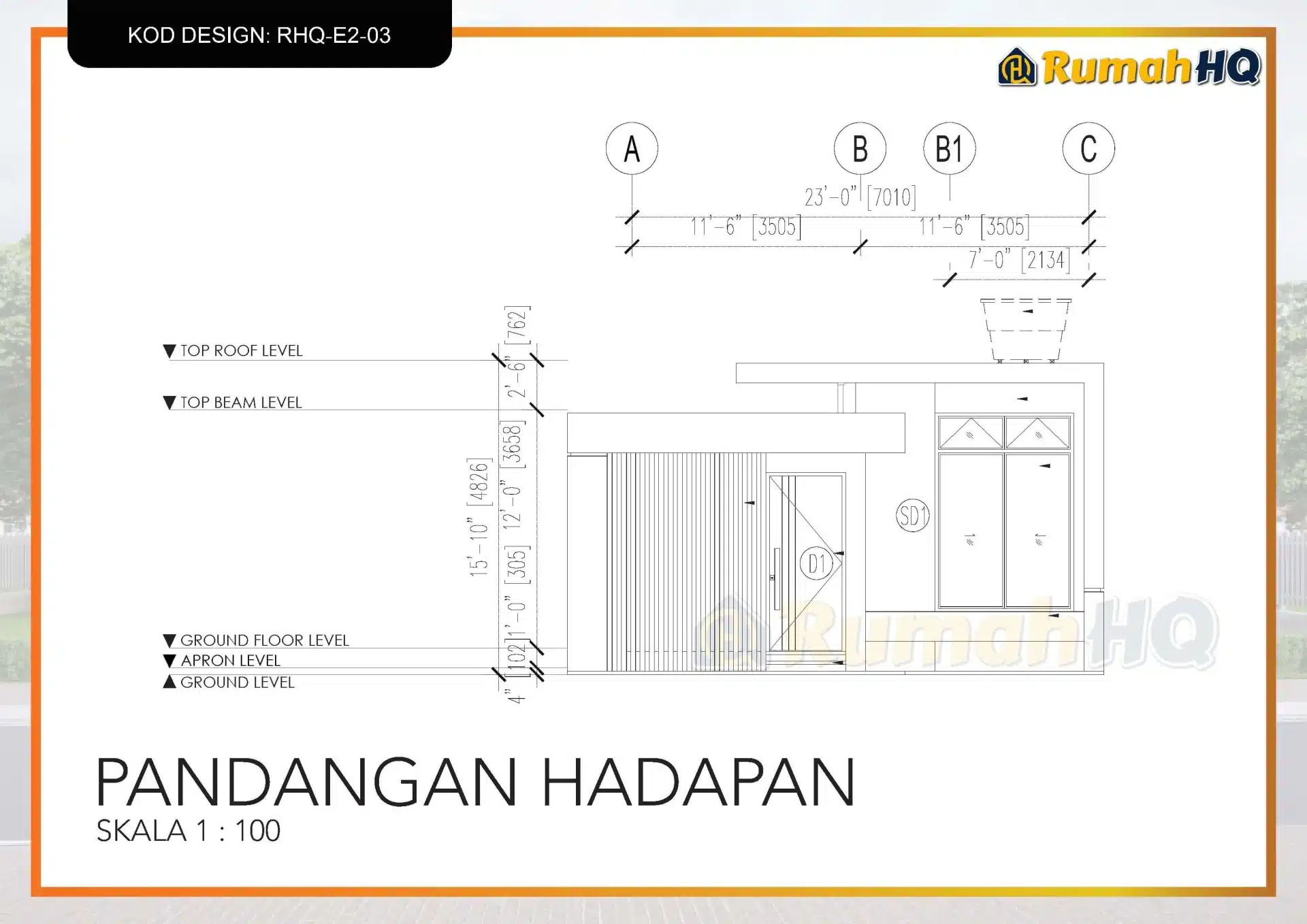 Rekabentuk Design Rumah RHQ E2 03 10