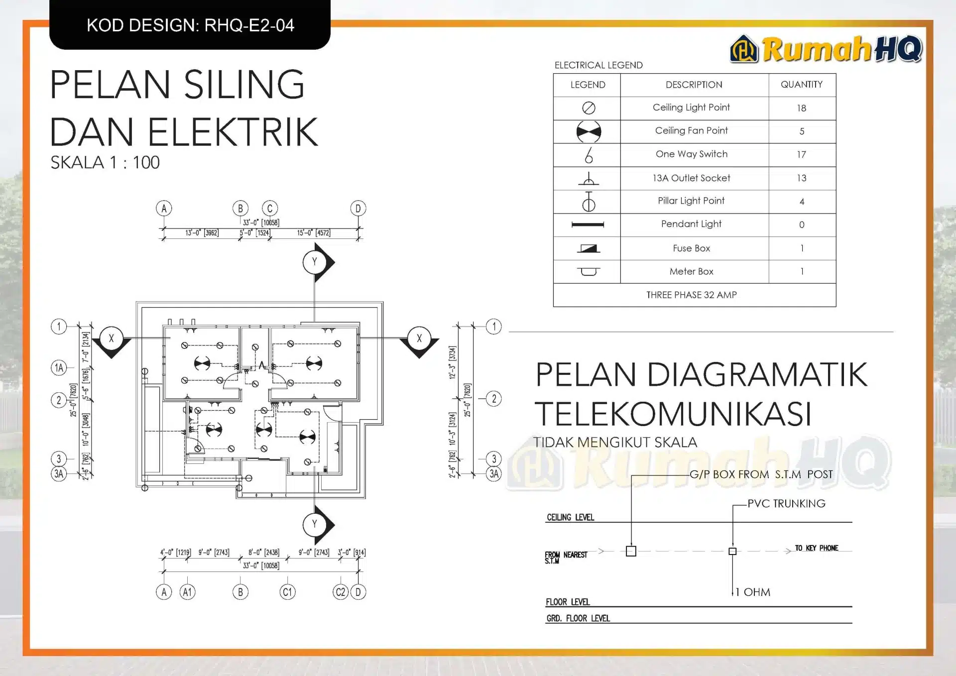 Rekabentuk Design Rumah RHQ E2 04 15