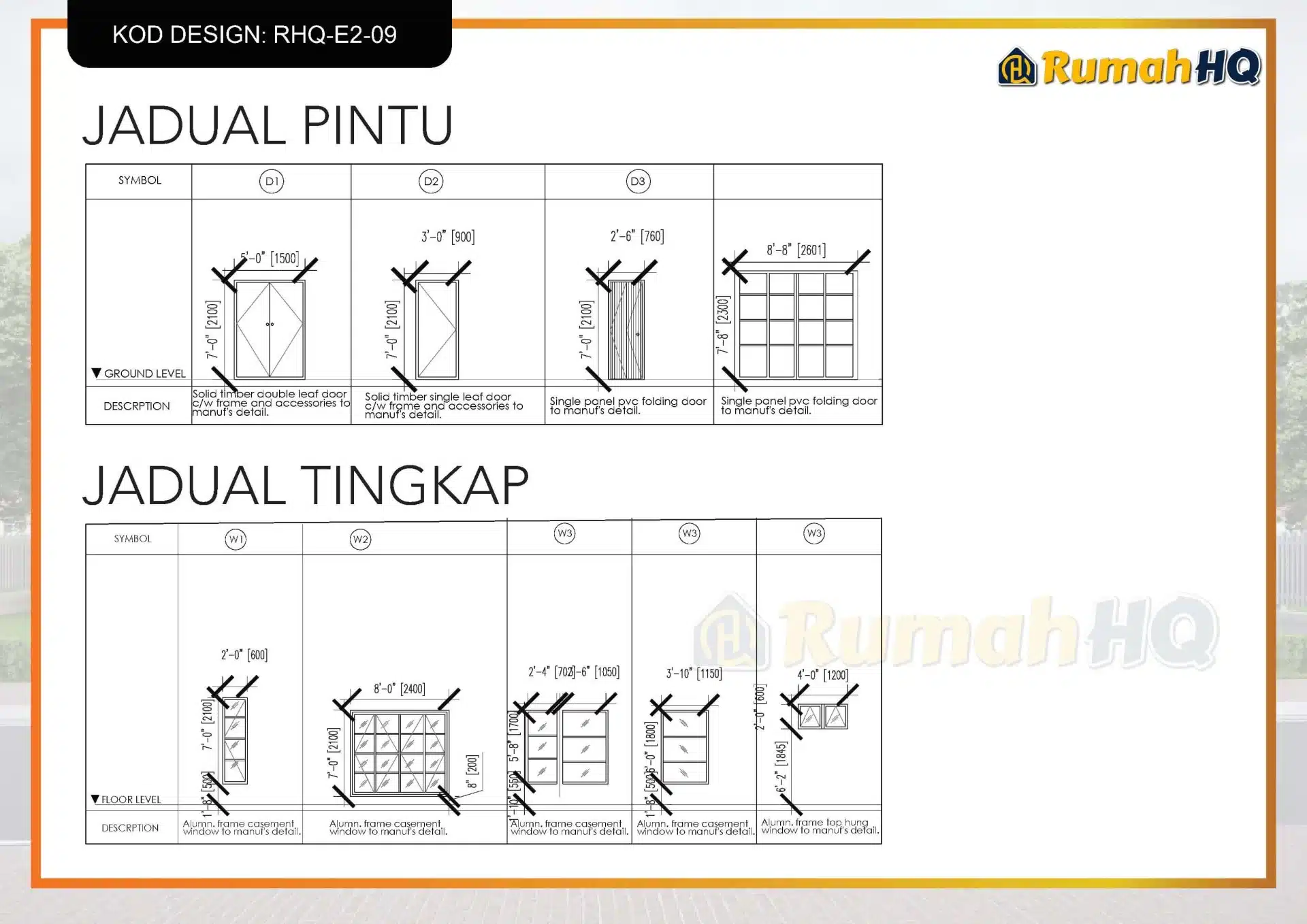 Rekabentuk Design Rumah RHQ E2 09 14