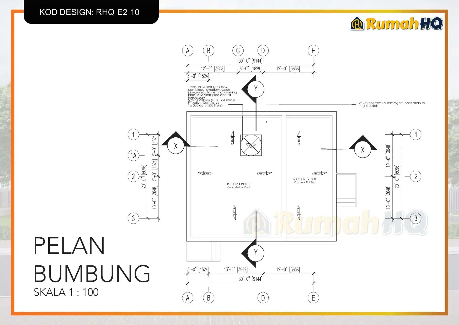 Rekabentuk Design Rumah RHQ E2 10 7